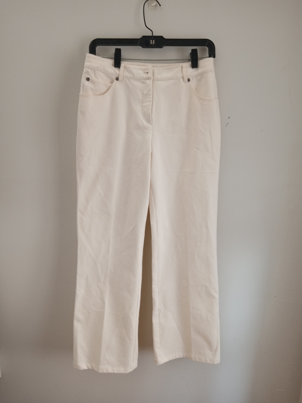 St John Sport Women's Straight-Leg Trousers - Minimal Tailored Style Size 4